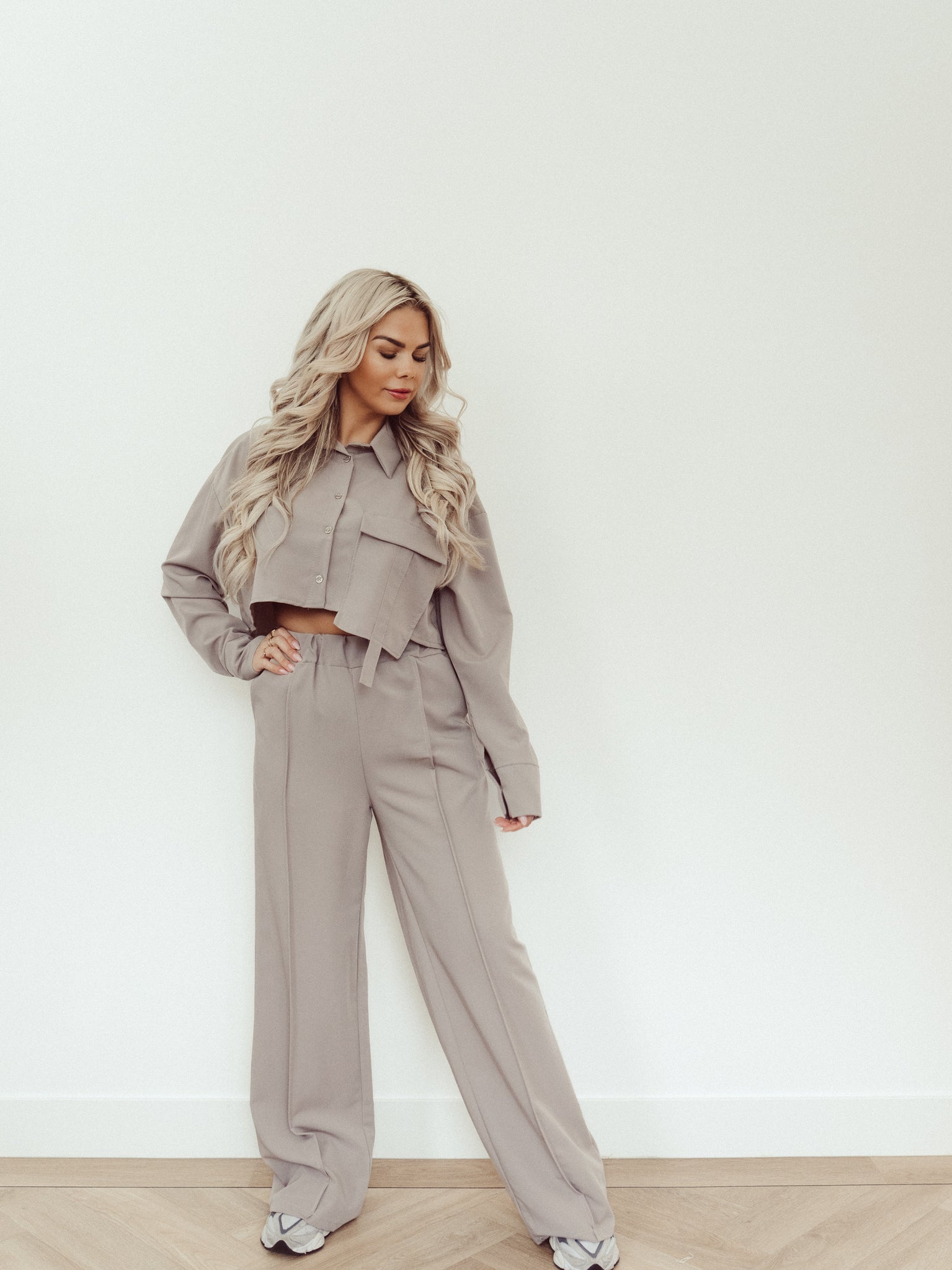 Two piece set Lina - Taupe