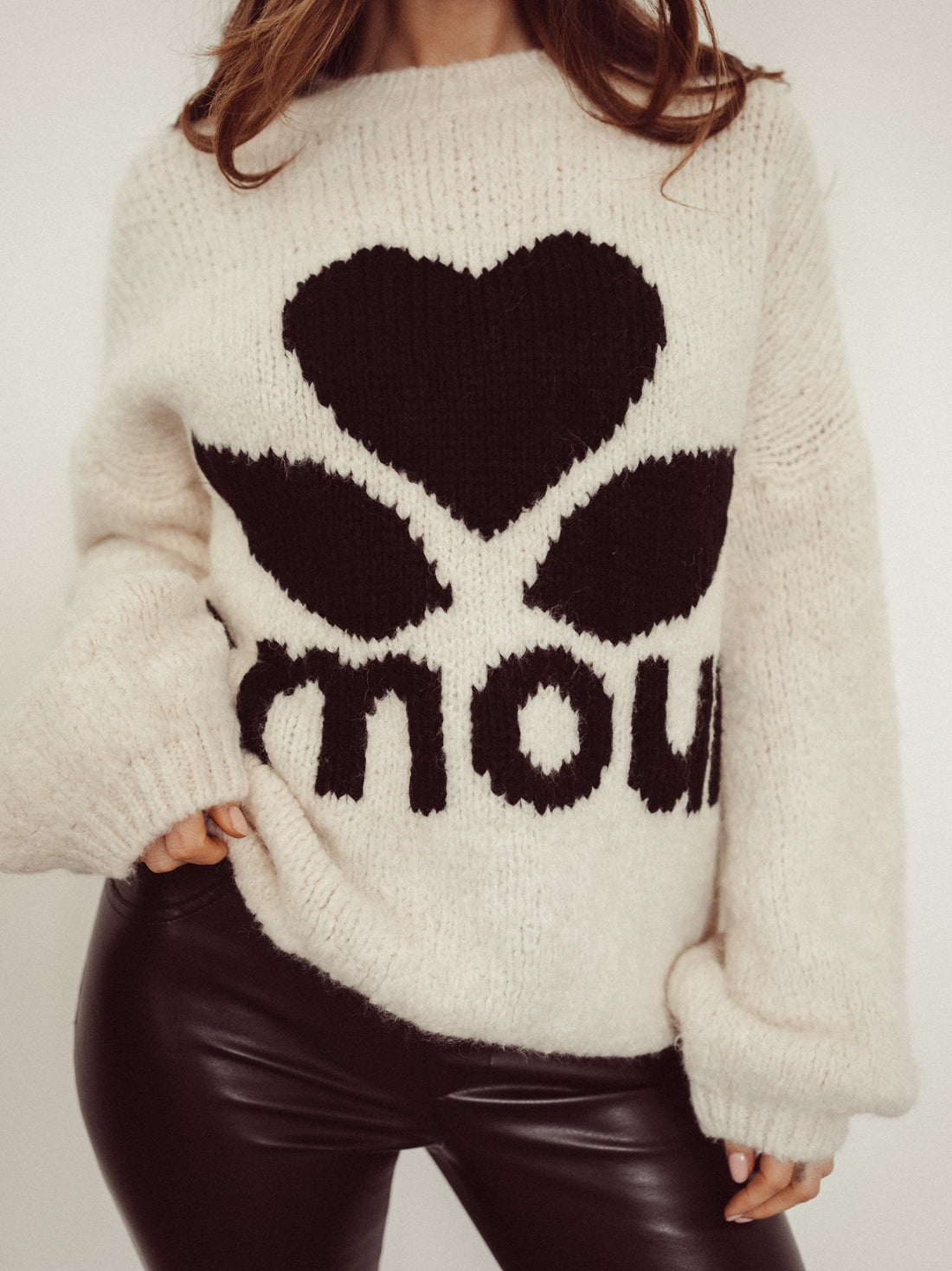 Sweater Lola Amour - Beige