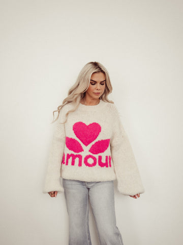 Sweater Lola Amour - Beige